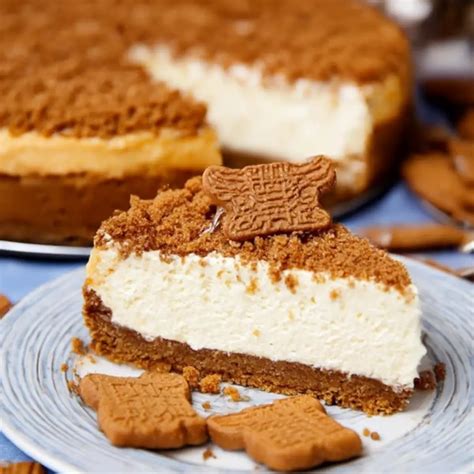 Spekulatius-Käsekuchen: Keksboden, Quark-Pudding-Füllung, Karamell-Topping