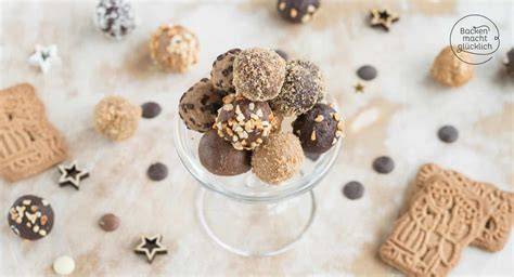 Spekulatius-Pralinen in Geschenkgläsern