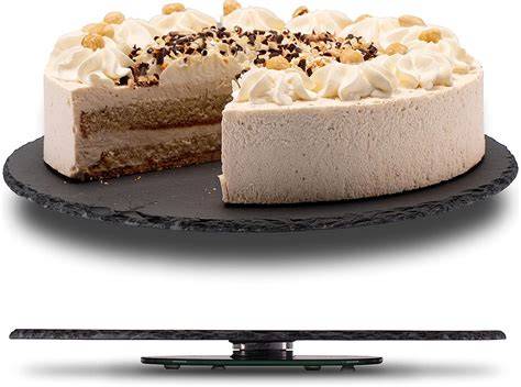 Spekulatius-Schoko-Torte auf Tortenplatte