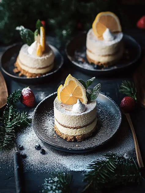 Spekulatiusbrösel und Mandarinen als weihnachtliche Dekoration