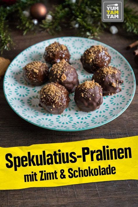 Spekulatiuspralinen mit Keksbröseln