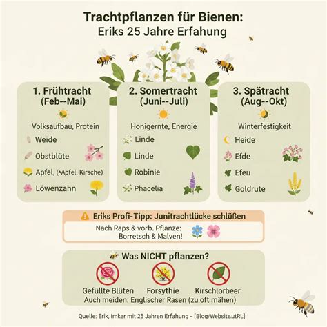 Spezifische Honigsorten nach Standort und Trachtpflanzen