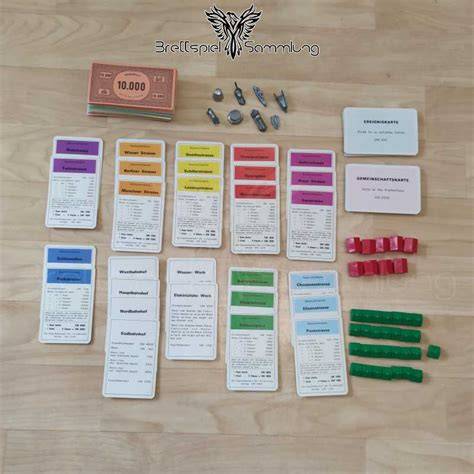 Spielmaterial: Schokoladenstücke und Zutatenkarten der Edition