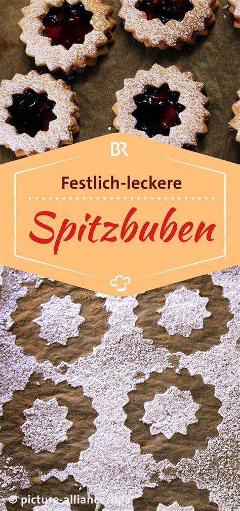 Spitzbuben auf dem Plätzchenteller