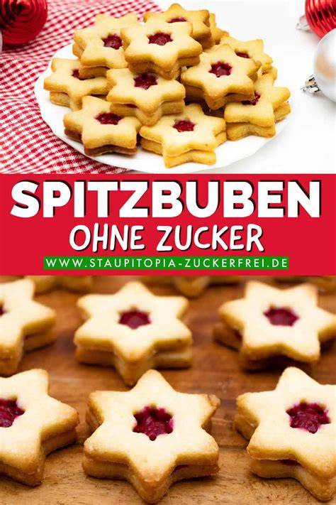 Spitzbuben ohne Zucker: Ausstechen, Füllen mit Low-Carb-Marmelade