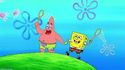 SpongeBob und Patrick beim Schokoladenverkauf (Szenenbild)