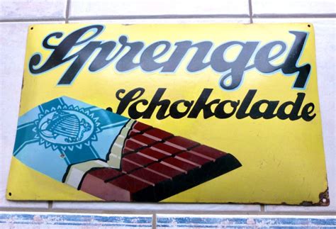 Sprengel Schokolade im Zweiten Weltkrieg