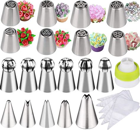 Spritzbeutel und Dekorationswerkzeuge