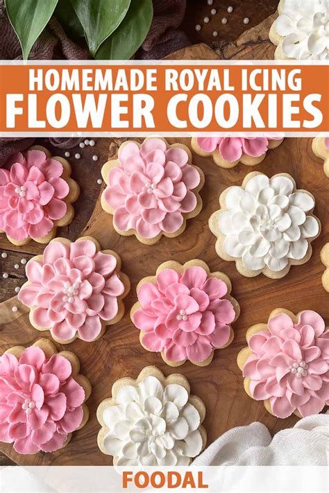 Spritztechniken mit Royal Icing: Linien, Blumen, Punkte auf Fondant
