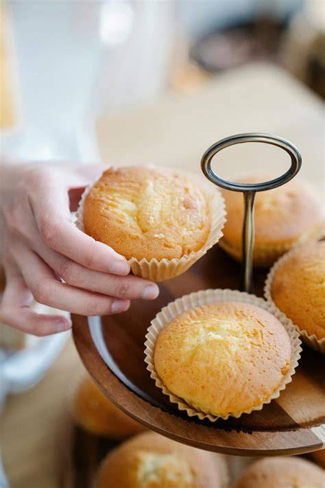 Stäbchenprobe an einem Muffin