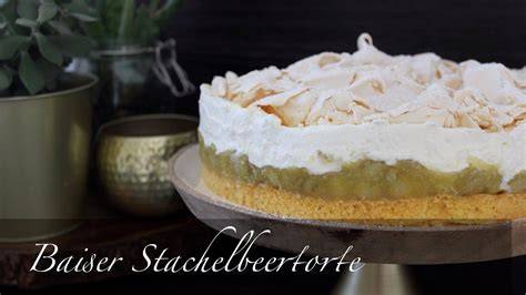 Stachelbeertorte: Zutaten und Schichten im Überblick