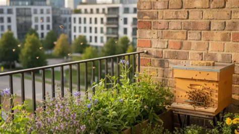 Stadtimkerei auf Dach und Balkon