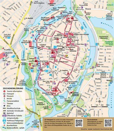 Stadtplan der Altstadt mit Fürst-Standorten