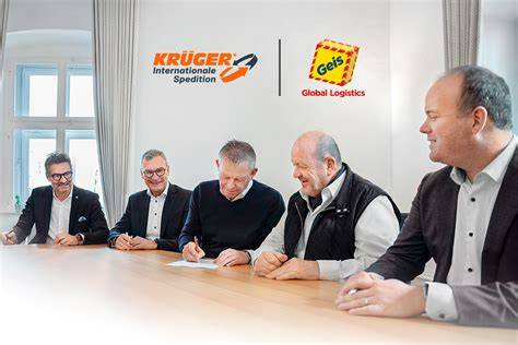 Standorte der Krüger Gruppe in Europa