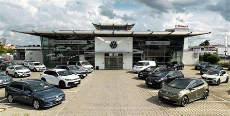 Standortkarte der Volkswagen Automobile Rhein-Neckar GmbH