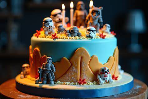Star Wars Geburtstagsparty und kreative Kuchenideen
