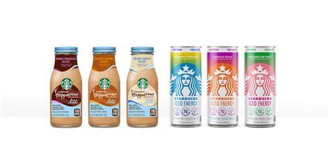 Starbucks Sortiment Übersicht mit verschiedenen Schokoladengetränken