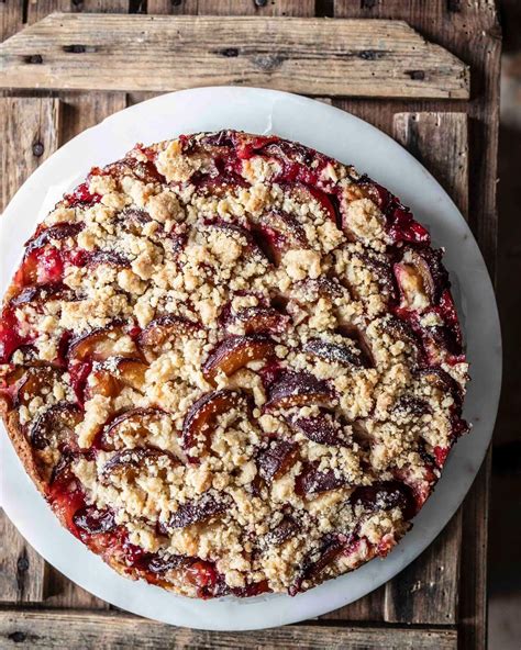 Step-by-Step: Zwetschgenkuchen in der Springform mit Streuseln