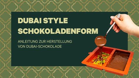 Step-by-Step Anleitung zur Herstellung von Dubai-Schokolade zuhause