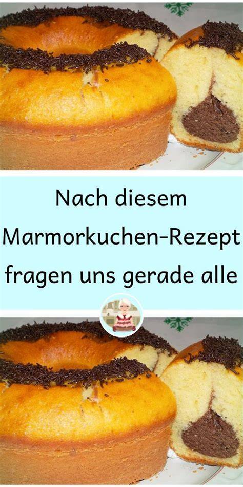 Step-by-Step Fotocollage: Marmorkuchen nach Christina Bauer