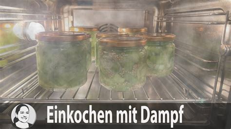 Sterilisation und Marmeladenzubereitung im Dampfgarer