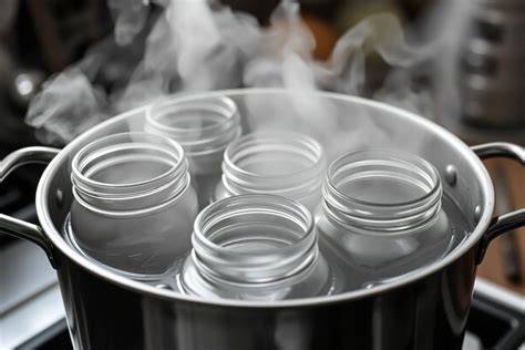 Sterilisation von Einmachgläsern