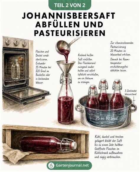 Sterilisieren und Abfüllen: Trichter und Flaschen