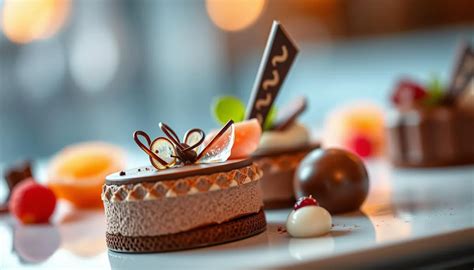 Sterneküche-Desserts: Tellerkunst, Komponenten, Texturen