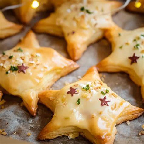 Sternentorte als weihnachtliches Festgebäck