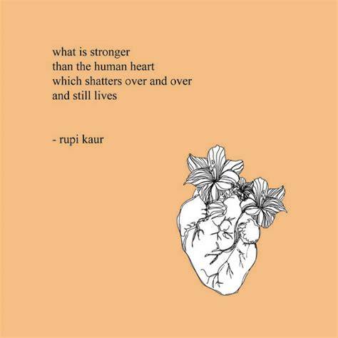 Stilistische und grafische Elemente der Poesie von Rupi Kaur