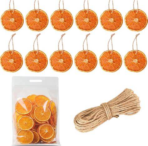 Stilvolle Verpackungsideen: Juteschnur, getrocknete Orangenscheiben, Papieretiketten