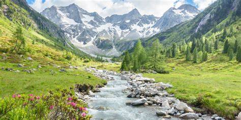 Stimmungsbild: Alpenlandschaft auf dem Roadtrip