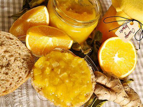Stimmungsbild: Frühstück mit Orangen Ingwer Marmelade