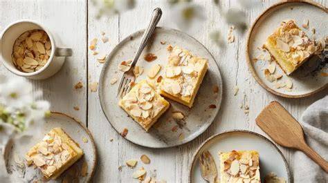 Stimmungsbild: Kaffeetafel mit Blechkuchen und Familien-Fest