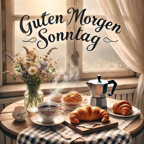 Stimmungsbild: Wölkchenkuchen mit Kakao an einem gemütlichen Sonntag
