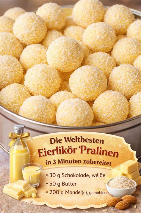 Stimmungsvolle Weihnachtsbäckerei mit Eierlikör, Zutaten und Backutensilien