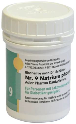 Stoffwechselmodell Schüßler Nr. 9