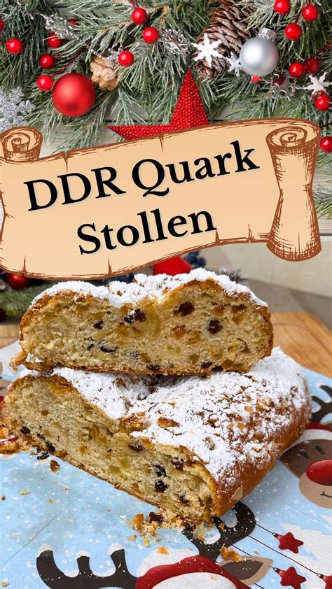 Stollen im Ofen mit Backpapierabdeckung