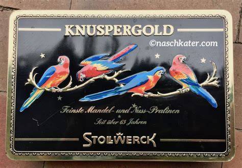 Stollwerck Knuspergold Pralinen und Markenvielfalt