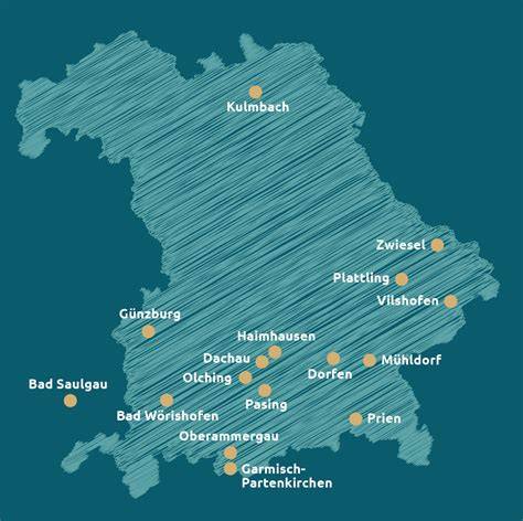 Store-Finder-Karte: Filialen und Aktionszeiträume