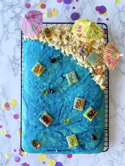 Strandkuchen Motivkuchen für Sommerfest