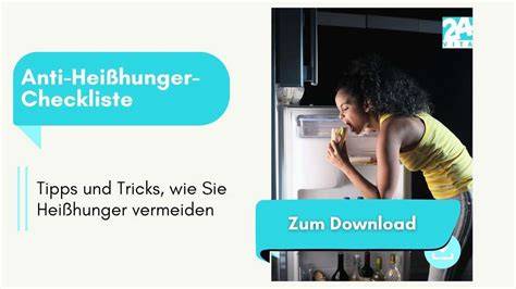 Strategien gegen Heißhunger (Checkliste)