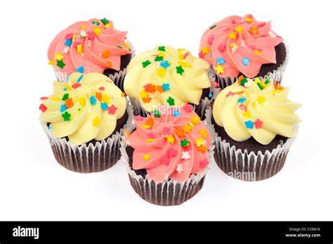 Streusel auf Cupcakes dekoriert