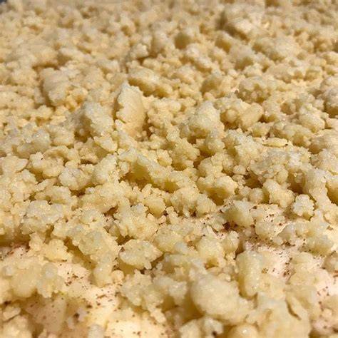 Streusel im Gefrierbeutel