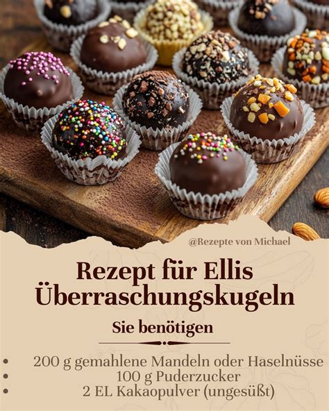 Streusel und Mandeln als Dekoration