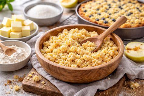 Streusel-Zutaten und Verhältnis