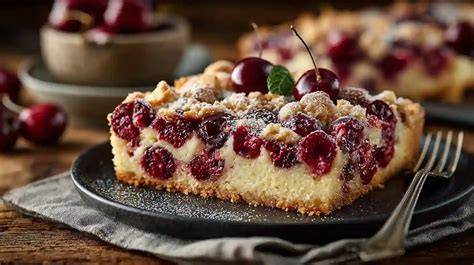 Streuselkuchen-Variationen mit saisonalem Obst