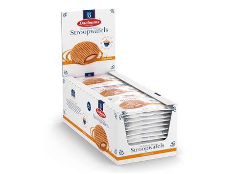 Stroopwafels verpackt für den Export