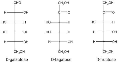 Strukturformel von D-Tagatose