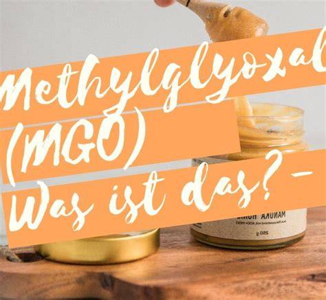 Strukturformel von Methylglyoxal im Manuka-Honig